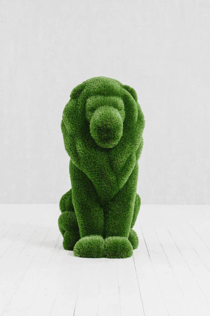 Outdoor Artificial Turf Animals - Seating Lion